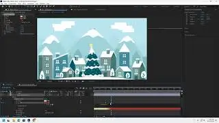 Winter Animation in After Effects Step 4: Changing Color Effect
