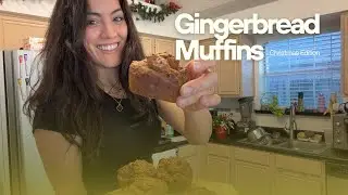 Gingerbread Vegan Muffins | Easy Holiday Recipe
