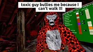 I get made fun of cos I can't walk ...
