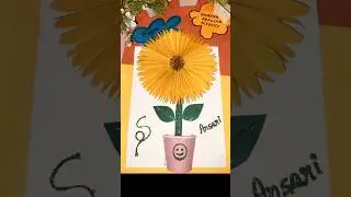 Art and craft ideas #flowermaking  #craftswithpaper #papercrafts #paper #paperflower #flowermaking