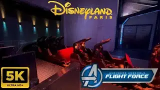 Avengers Flight Force - Disneyland Paris - [ONRIDE 5K60FPS]