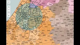 Postcodes in Cirkel met PostcodeKaart