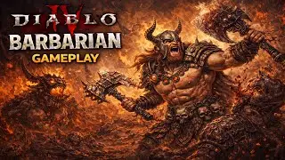 Diablo IV Barbarian Gameplay [ Xbox Series X ]