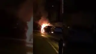Pkw-Brand in Itzling II
