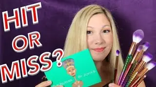 JUVIA'S PLACE PALETTE REVIEW + TESTING OUT MERMAID BRUSHES!!