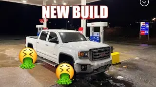 2015 GMC SIERRA 1500 7 inch lift 22x12
