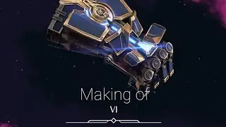 Making of Arcane VI Part 2: League of Legends gauntlets cosplay tutorial for EVA foam.