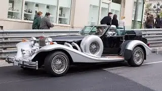 EXCALIBUR PHAETON SERIES IV CONVERTIBLE - Driving in Monaco 2014 HQ