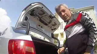 Vw Jetta mk6 bagaj açma düğmeli oem kamera montajı