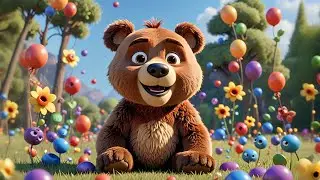 Bobo Bear Eats Jellybeans + More Nursery Rhymes & Kids Songs