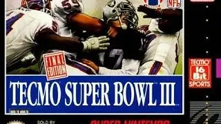 Tecmo Super Bowl III: Final Edition (Super Nintendo) - Chicago Bears vs. Tampa Bay Buccaneers
