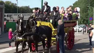 De Blauwe Engel is in Baarn en Baarn Spoort 140 jaar ( in HD)