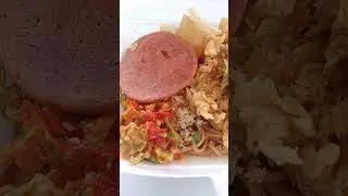 Mie Jampot toping ayam geprek by MAMA BAKUL sok atuhhh #dangdut #makananviral #kuliner #makananpedas