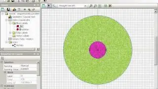 QuickField Sample Problem: Inductance of a pair of concentric cylinders