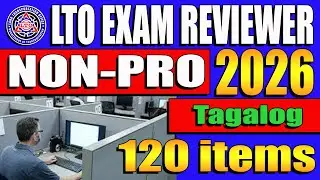 LTO EXAM REVIEWER 2026 NON PROFESSIONAL DRIVERS LICENSE TAGALOG