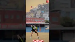 Nepali Football Queen ⚽️🇳🇵SAMBA#9🫶 #shorts #beststriker #nepal #fyp #trending