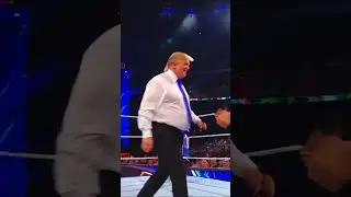 Donald Trump Meets #wwe #wrestling #wrestlemania #raw #DonaldTrump
