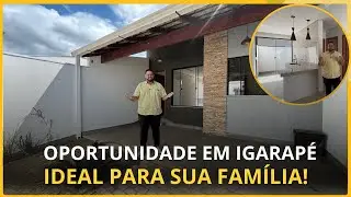 IMÓVEL FUNCIONAL E MODERNO NO CIDADE NOVA EM IGARAPÉ