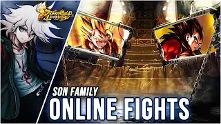 (Dragonball Legends) Son Family vs Vegeta Clan
