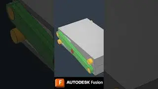 Scissor Lift in Action! Fusion 360 Assembly & Motion #Shorts