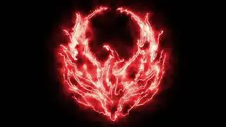 After effects - Phoenix logo design, fire effects, burning effects (Saber plug)