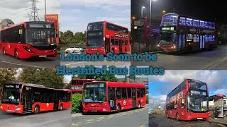 London's (Soon to be) Electrified Bus Routes