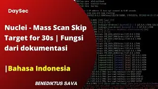 Nuclei | Mass scan - Skip target for 30s | #thicalhackingindonesia
