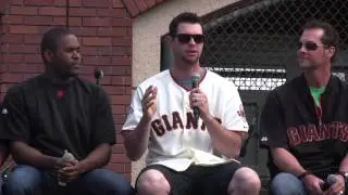 Brandon Belt #9 San Francisco Giants - 2013 Fellowship Day