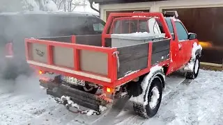 1986 Nissan D21 KingCab Hardbody SD25 diesel cold start