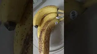 #Good for health #asmr #The more black-brown spots on the banana the better it is to consume 👍