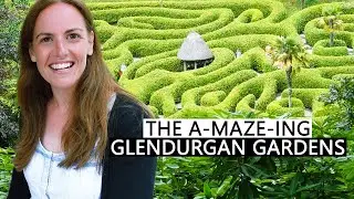 Exploring the National Trust's Glendurgan Garden + Durgan Beach on the Helford River