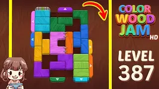 Color Wood Jam Level 387 Solution Walkthrough