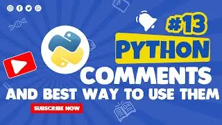 13 How to use comments in Python