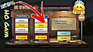Uc Station Main 200% Ho Gaya Luck //💯New Trick Get Double Uc in Bgmi🤩//Event...#bgmi#ucstation#pubg