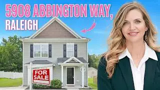 Inside This STUNNING Raleigh Home | 5908 Abbington Way Walkthrough Tour
