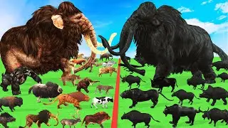 Prehistoric Mammals Real Animals vs ARK Shadow Itself Animals vs ARBS Animals Animal Epic Battle