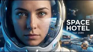 Building the First Space Hotel Year 2080