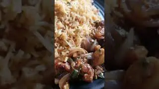 Homemade Gobhi Manchurian  with Fried Rice🍙🥦 #viral  #shorts #foodlover #gobhimanchurian