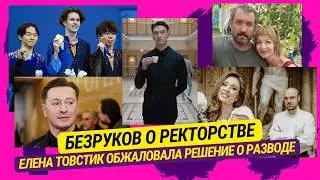 Безруков о ректорстве, Елена Товстик обжаловала решение о разводе, Чеботина, Ефремов, Дуров и Болгар