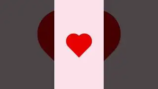 Heart Beat Animation Code HTML Css JavaScript #viral