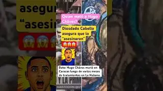 Hugo Ch&aacute;vez muri&oacute; en Caracas. #noticias #urgente #marcha #maduroarrested