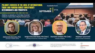 Poland's success in the area of international trade and foreign direct investment