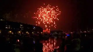 Boston Harborfest July 1 2023 Fireworks from Christopher Columbus Park