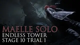 Maelle solo vs Endless Tower Stage 10 Trial 1 - Expert ( No dmg / Dodge / Shield / Painted Power )