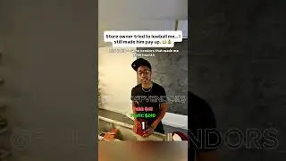 He tried it 🤣 Check the comments #reseller #funny #reselling #money #shorts #fyp #viral