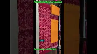 ସମ୍ବଲପୁରୀ dress piece// Shantikrishna collection//homedelivery