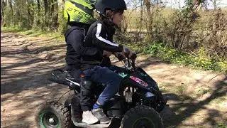 Quad &eacute;lectrique 800w e-road raptor (voir description ci-dessous)