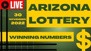 Arizona Evening Lottery Drawing Results - Pick 3 - Fantasy 5 - Triple Twist - The Pick - Powerball