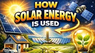 How solar energy is used 🔆