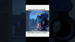 Spray Master is here       #bgmi #skullxgaming #gameplay #gamingshorts #spraymaster #viralvideo